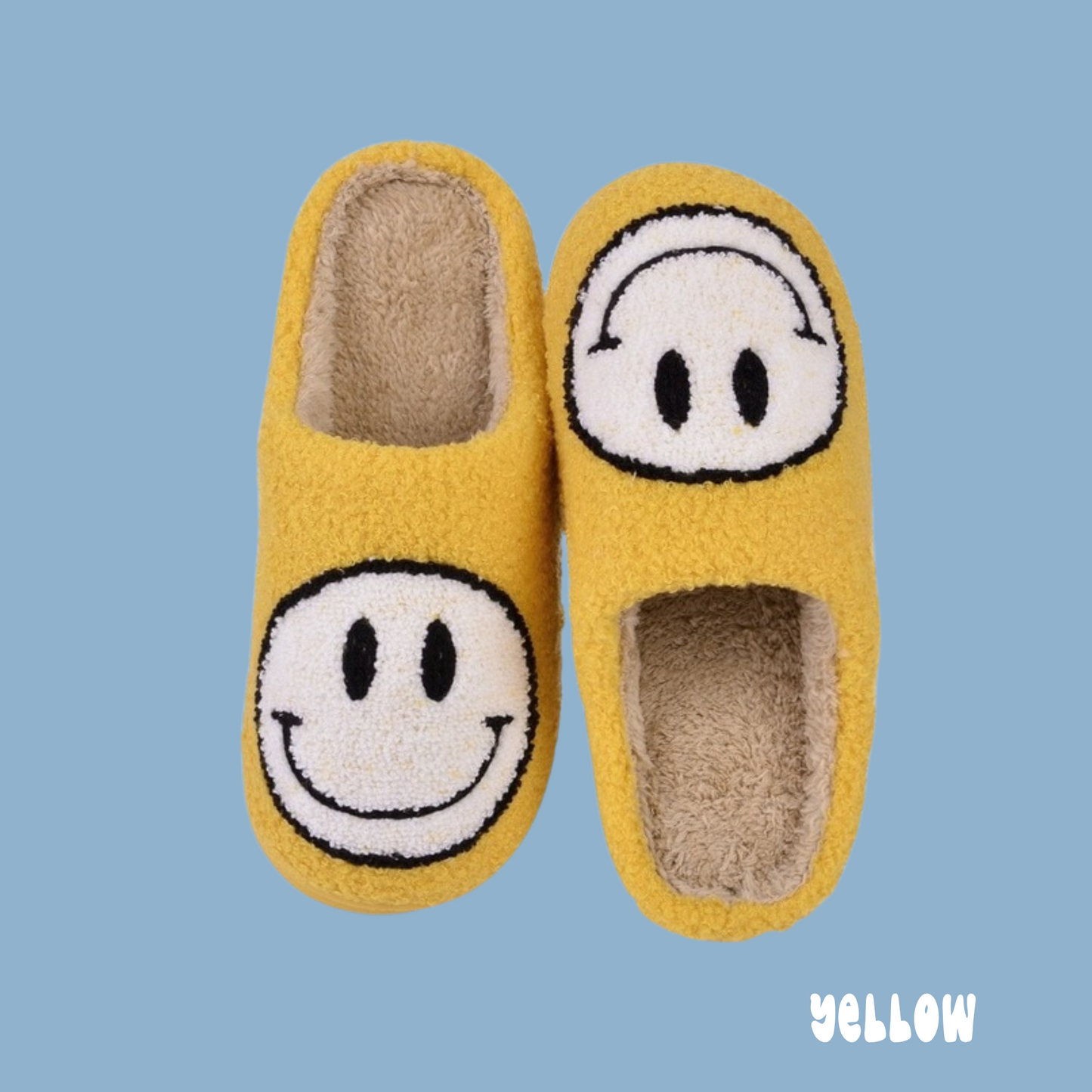 Retro Smiley Face Gift Set โ T-Shirt + Cozy Slippers