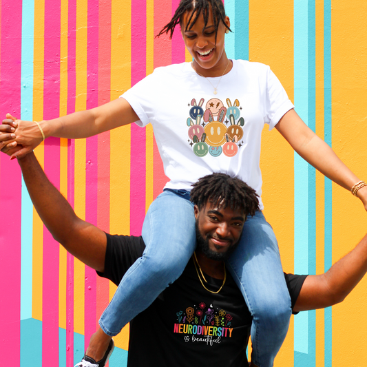 Smiley Bunch Easter T-shirt