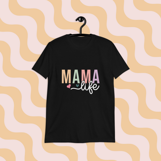 Mama Life Heart T-Shirt