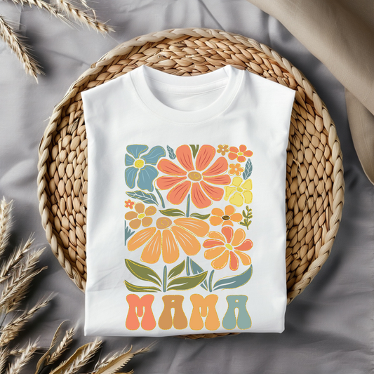 Mama Floral Spring T-Shirt