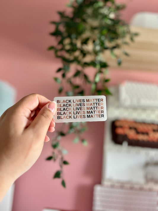 Black Lives Matter Sticker