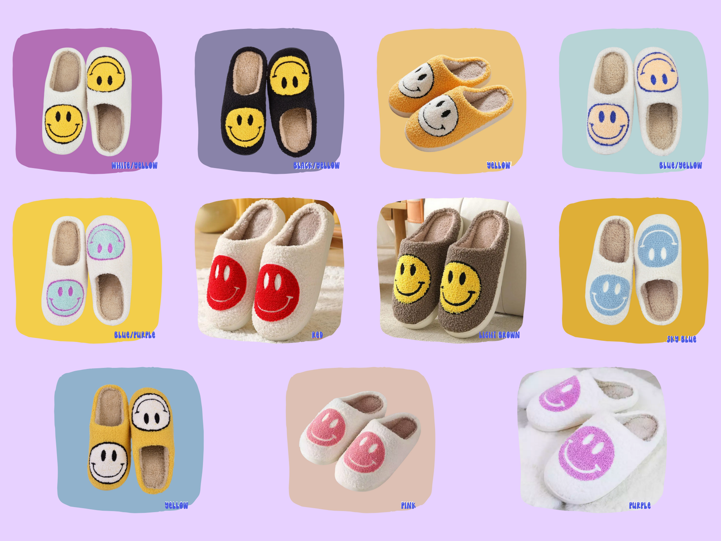 Retro Smiley Face Gift Set โ T-Shirt + Cozy Slippers