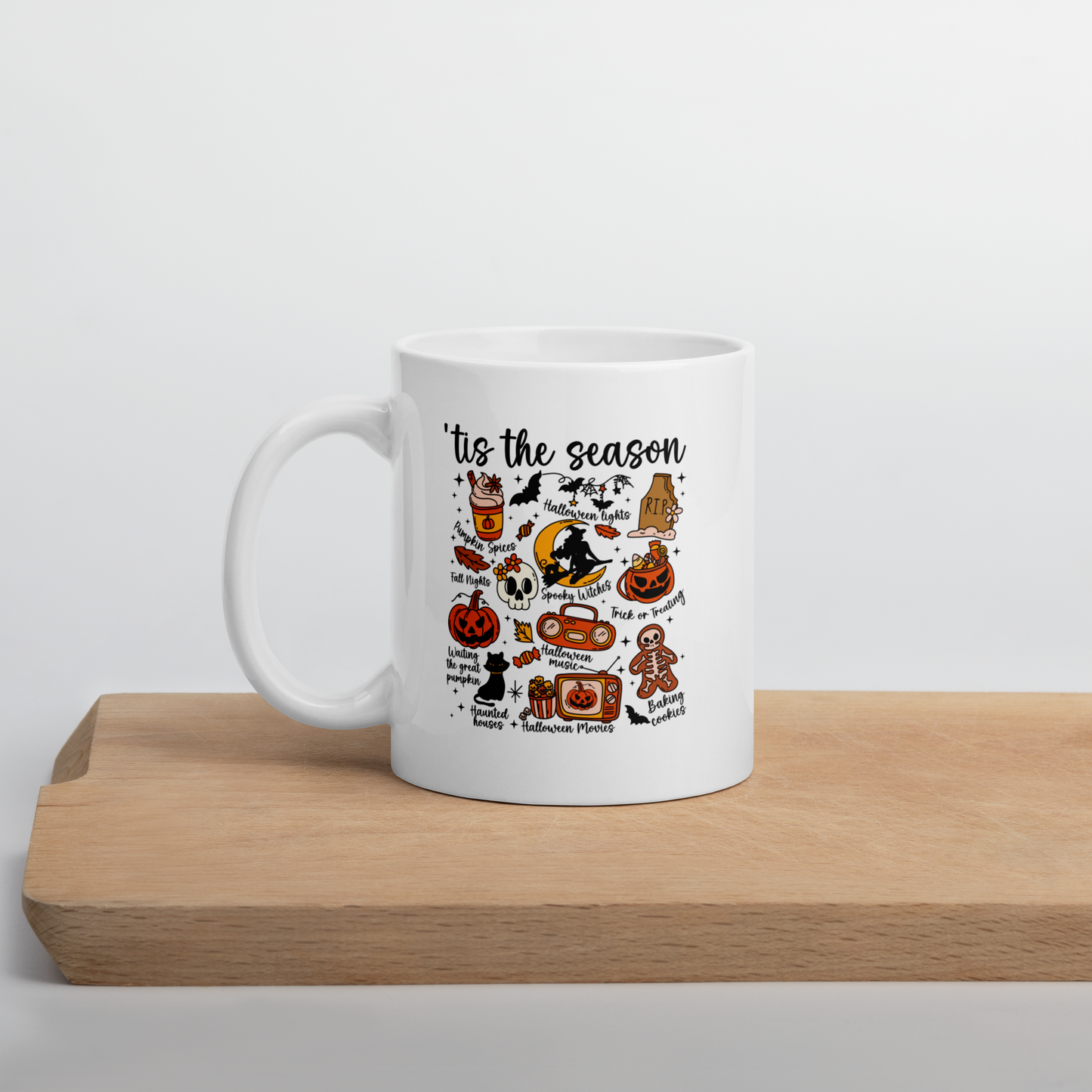Spooky Season Doodles Mug