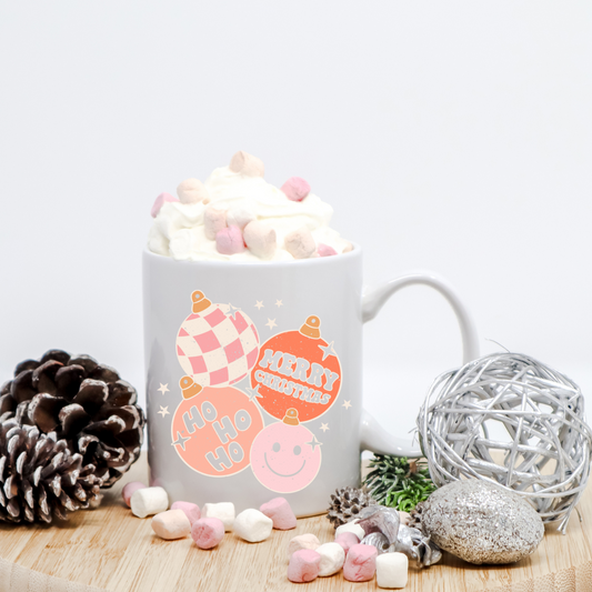 Disco Ornament Christmas Coffee Mug
