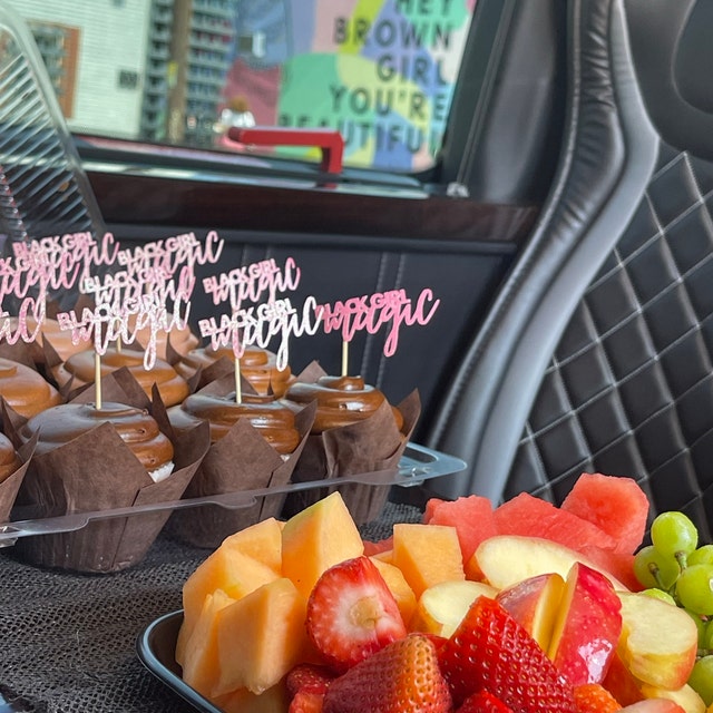 Black Girl Magic Cupcake Toppers