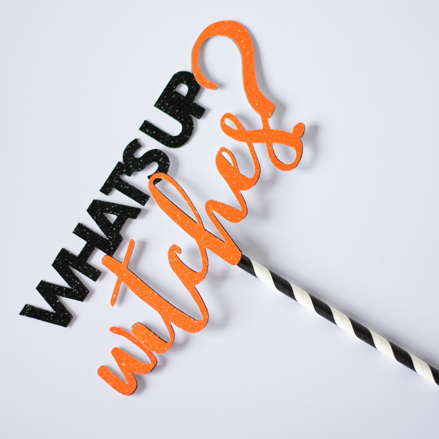 what's up witches? Cake Topper