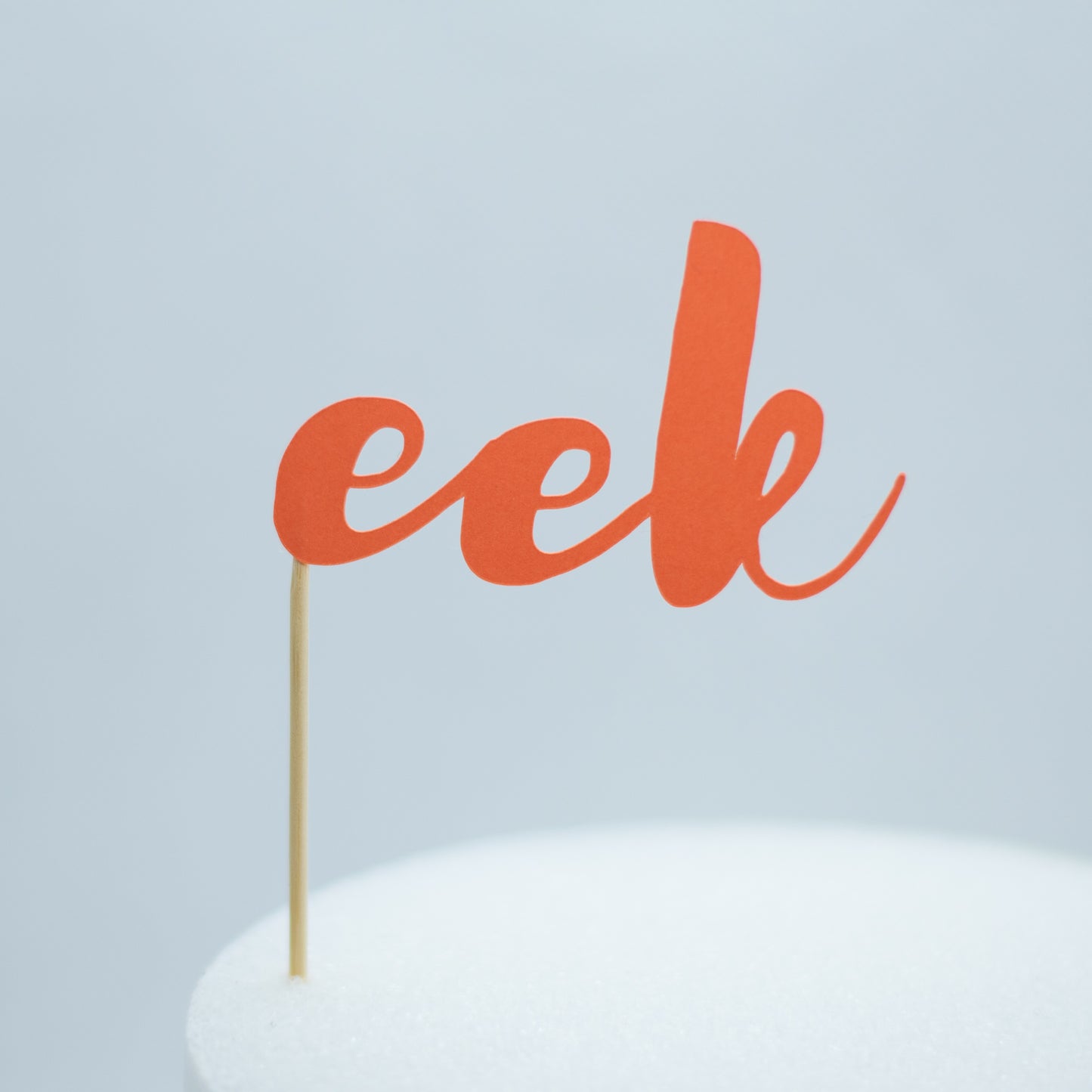 eek Cupcake Toppers