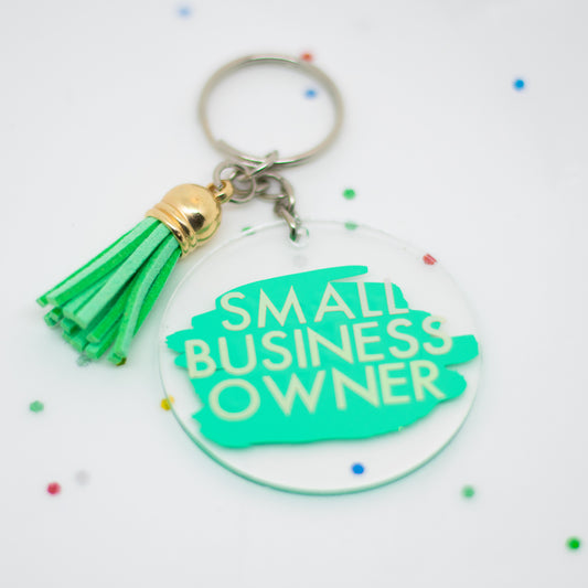 Small Business Owner Keychain