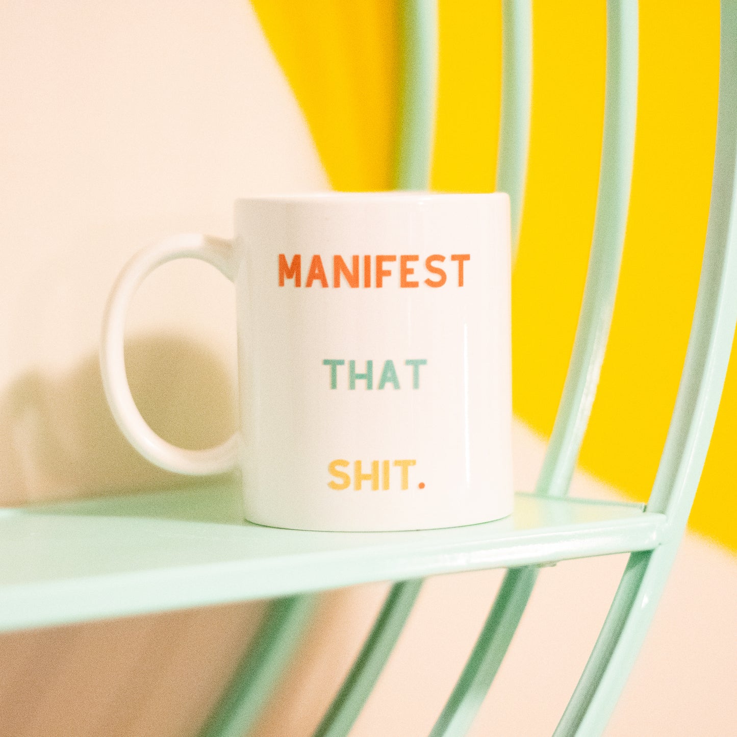 Manifest that shit. Mug | 12oz