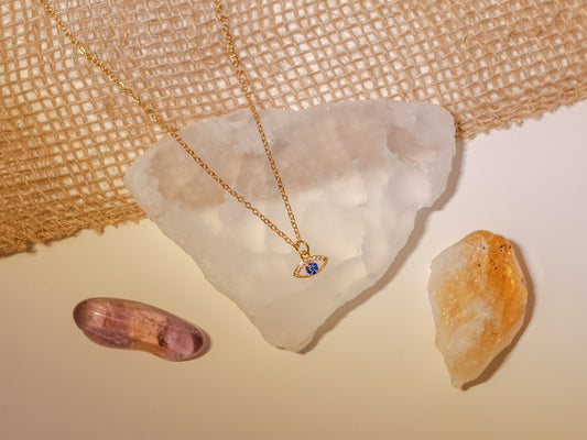 Evil Eye Dainty Necklace