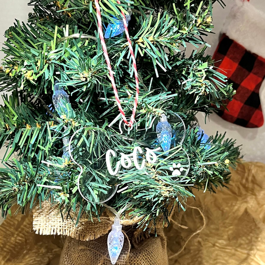 Dog Bone Ornament | Custom