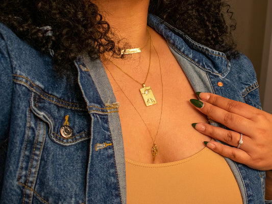 Tarot Card Necklace