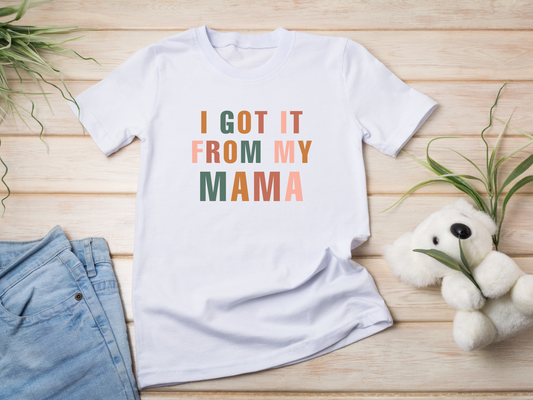Got it From My Mama Unisex Youth T-shirt