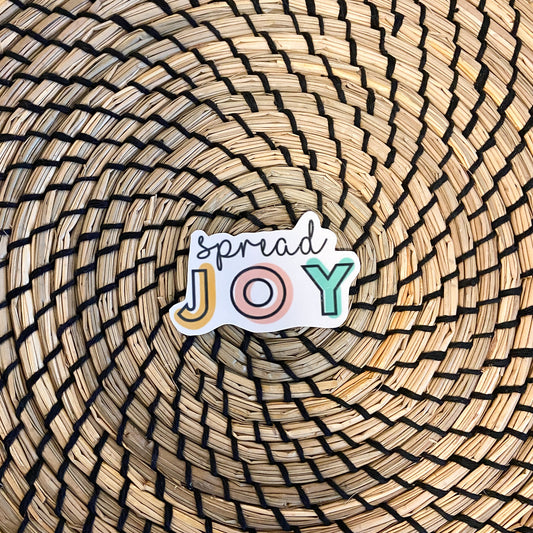 Spread Joy Sticker