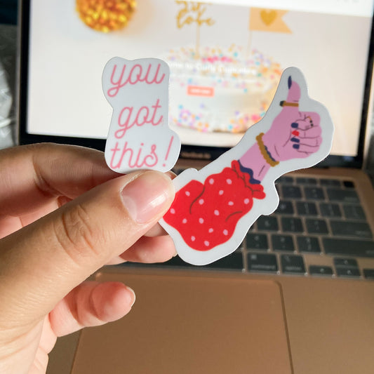 you got this thumbs up Sticker