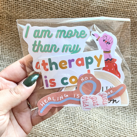 Mental Health & Positivity Sticker Pack