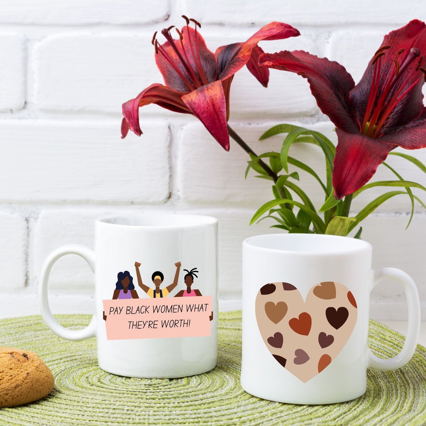 Pay Black Women Coffee Mug