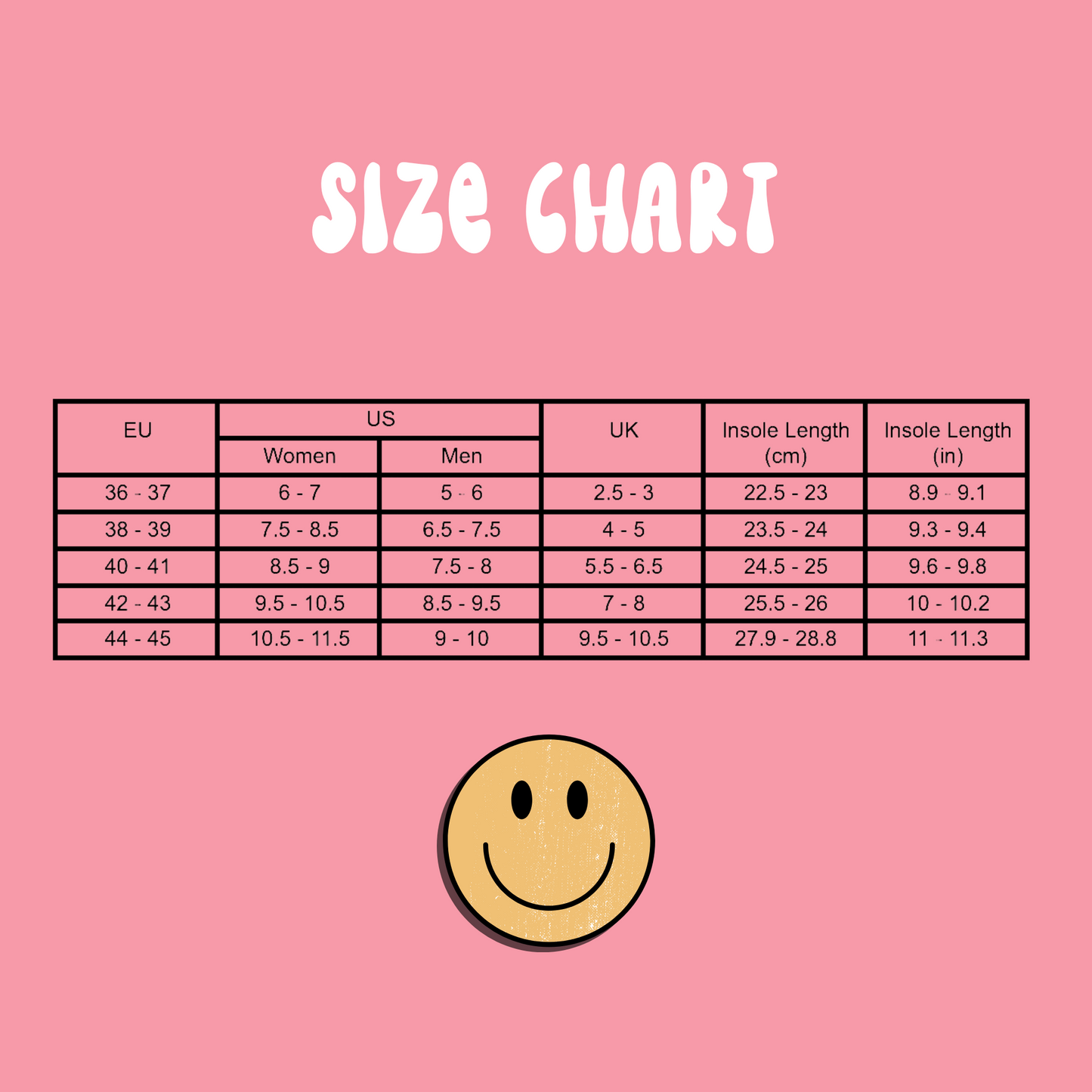 CLEARANCE: Smiley Face Slippers