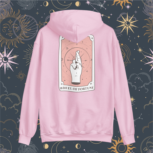 Wheel of Fortune Tarot Card Unisex Hoodie