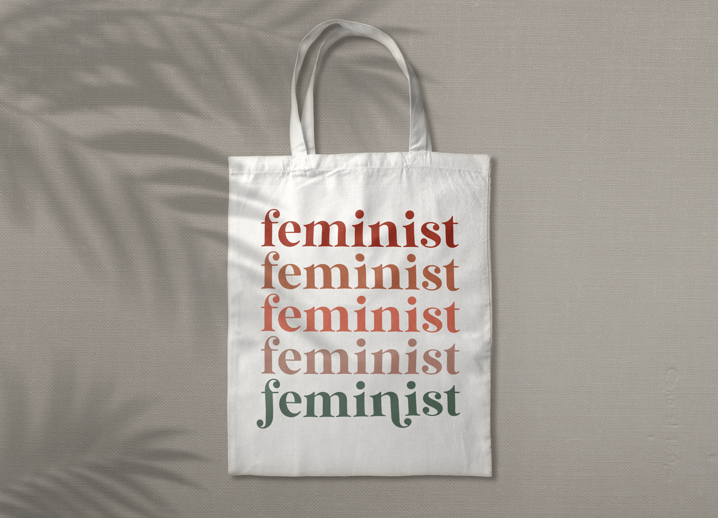 Boho Feminist Tote Bag