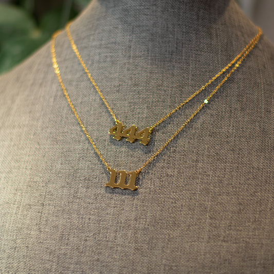 Angel Number Necklace