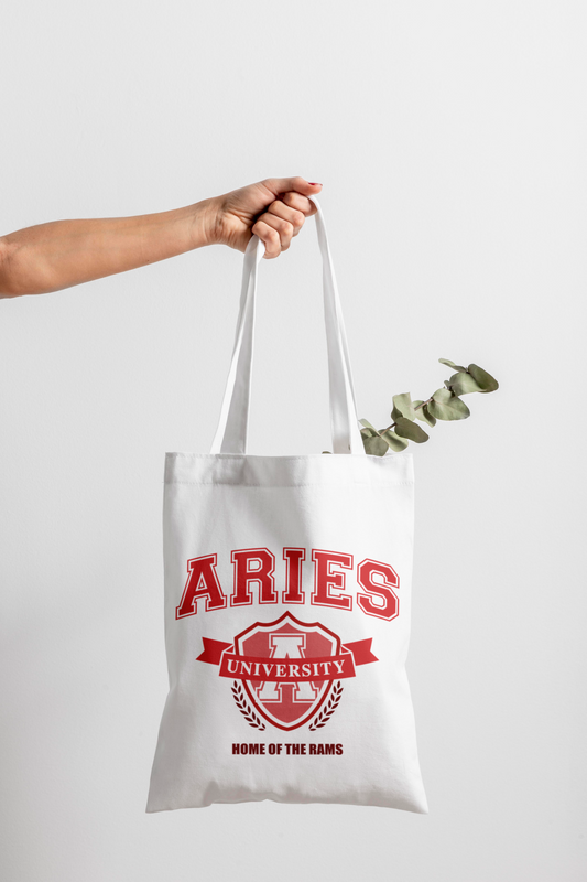 Aries University Tote Bag