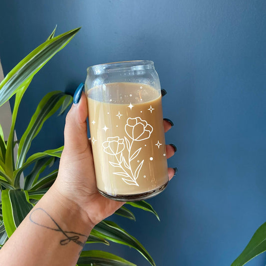 Celestial Plant Beer Can Glass | 16oz