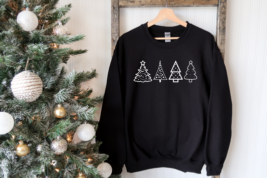 Christmas Trees Crewneck Sweatshirt