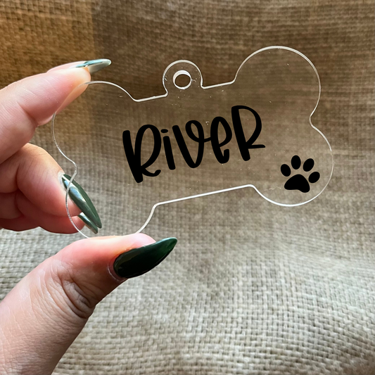 Dog Bone Ornament | Custom