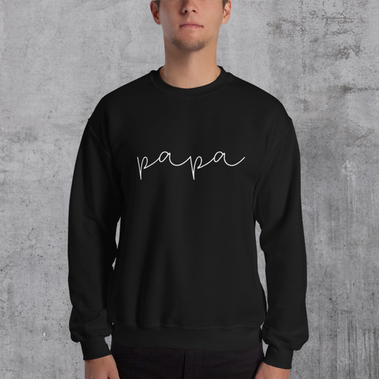 Papa Crewneck Sweatshirt