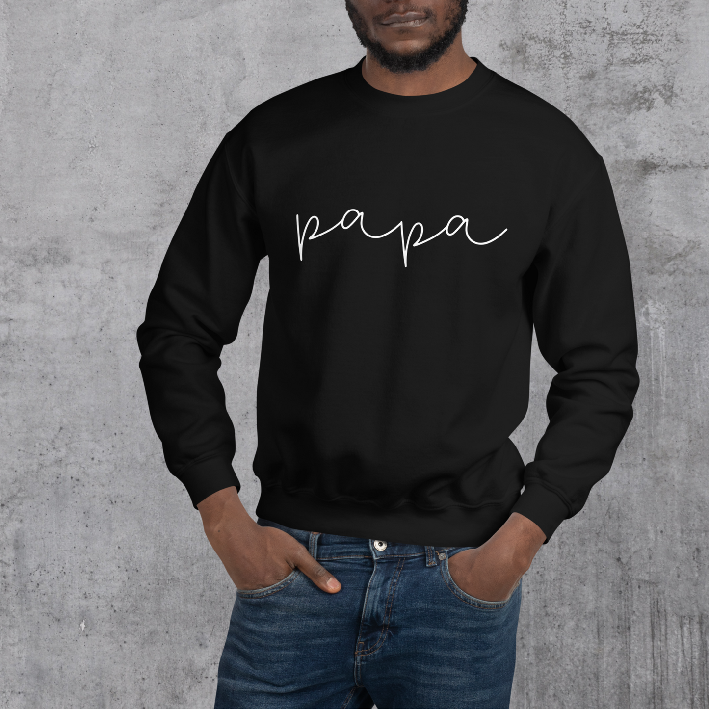 Papa Crewneck Sweatshirt