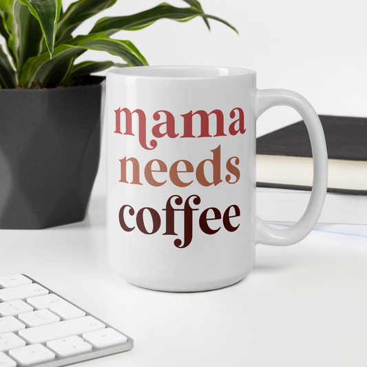 Mama Needs Coffee Mug