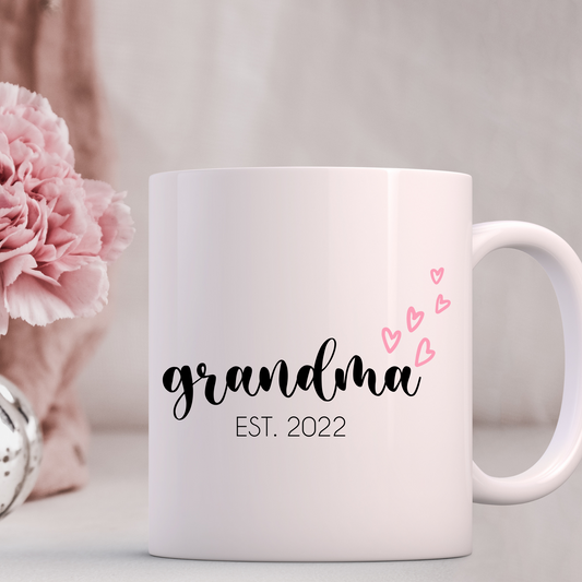 Grandma Est. 2022 Mug