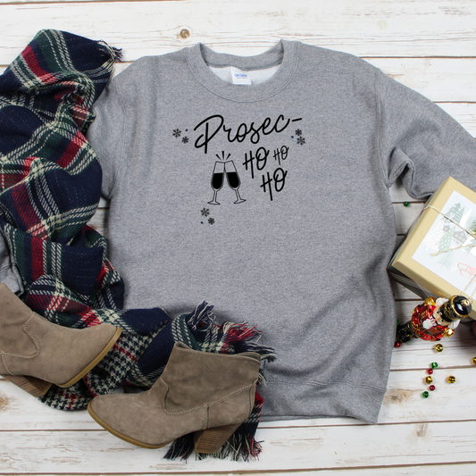 Prosechohoho Crewneck Sweatshirt - Funny Holiday Sweatshirt