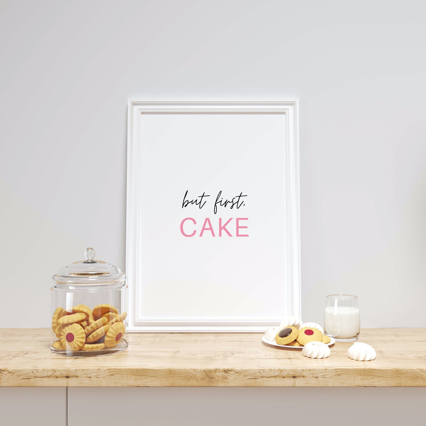 but first, cake Digital Print / Instant Download