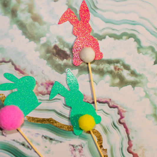 Bunny Cupcake Toppers