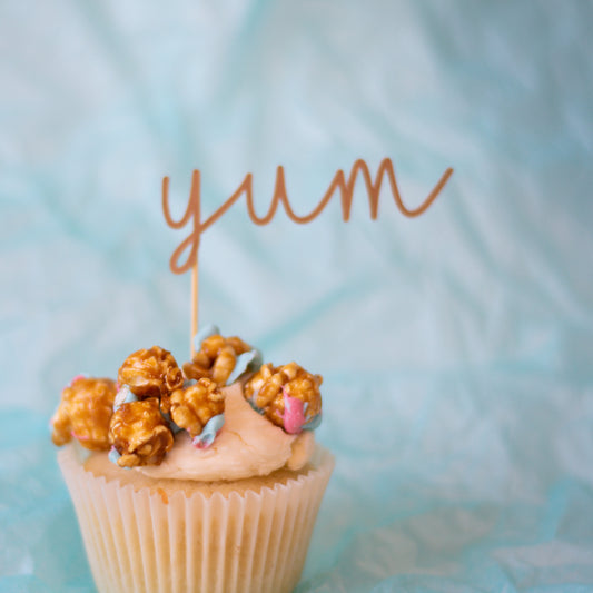 yum Cupcake Toppers