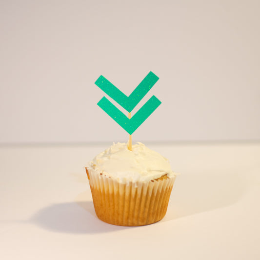 Glitter Arrow Cupcake Toppers / Boho Cupcake Toppers