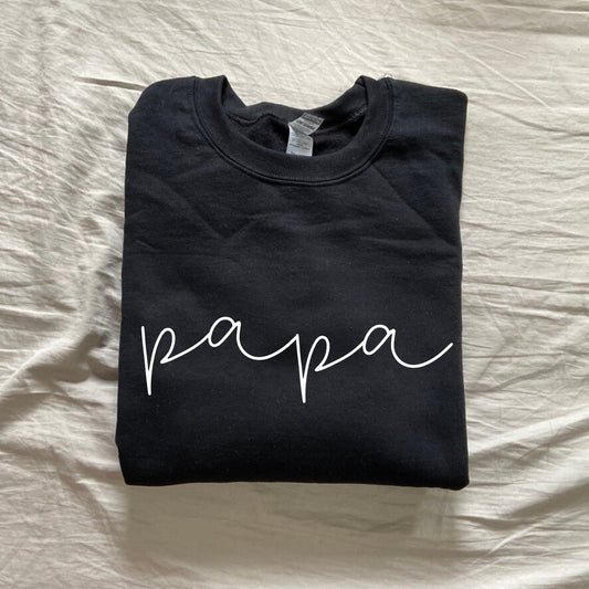 Papa Crewneck Sweatshirt