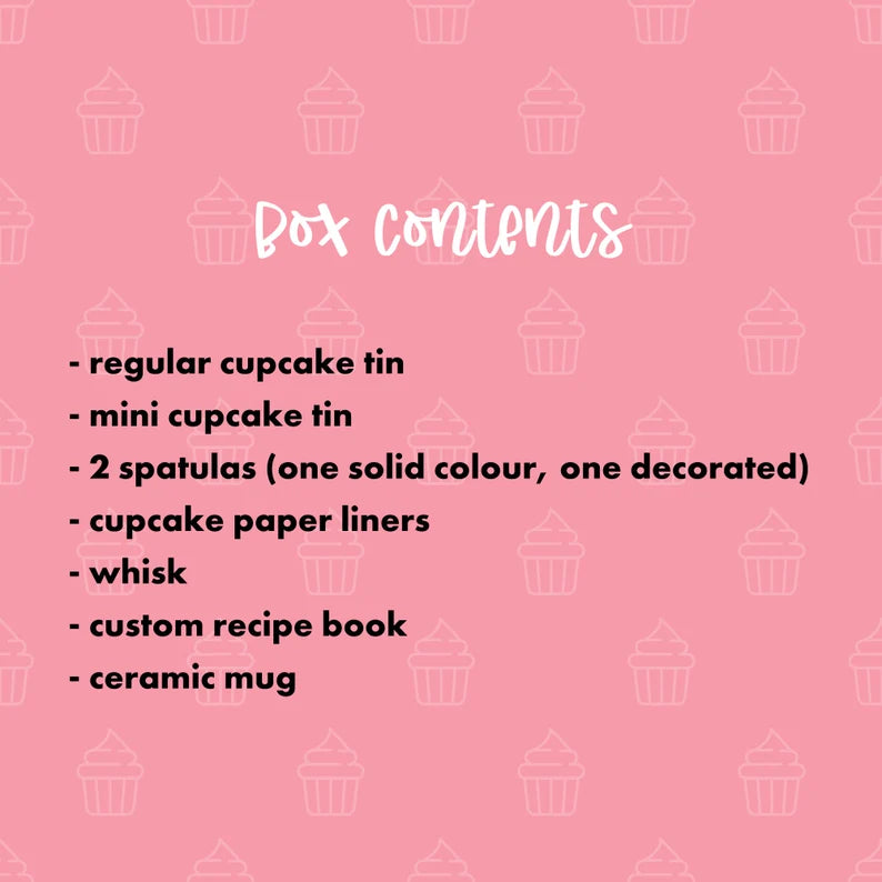 Cupcake Baker’s Gift Box