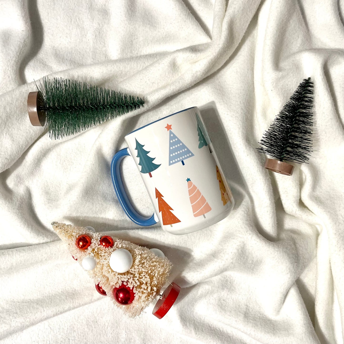 Boho Christmas Trees Mug