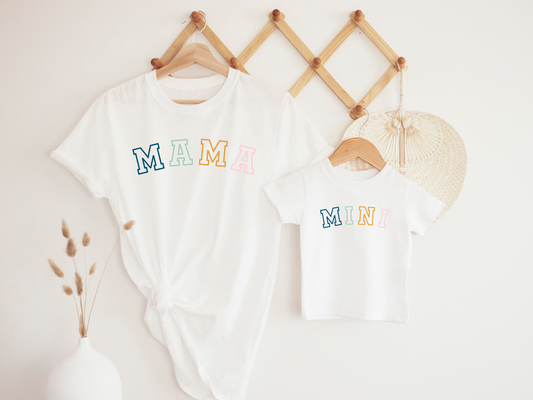Mama and Mini Boho Shirt Set