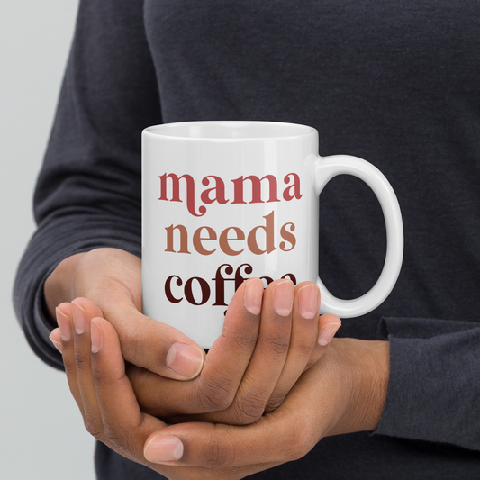 Mama Needs Coffee Mug