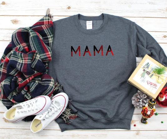 mama Christmas Crewneck Sweatshirt