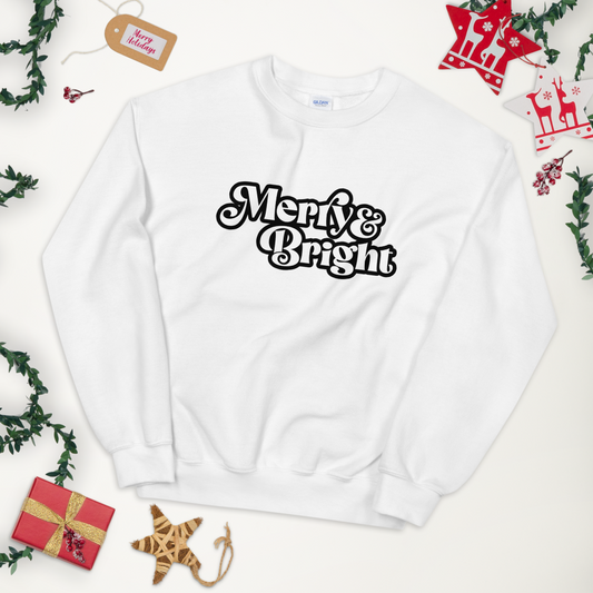Merry and Bright Crewneck Sweatshirt