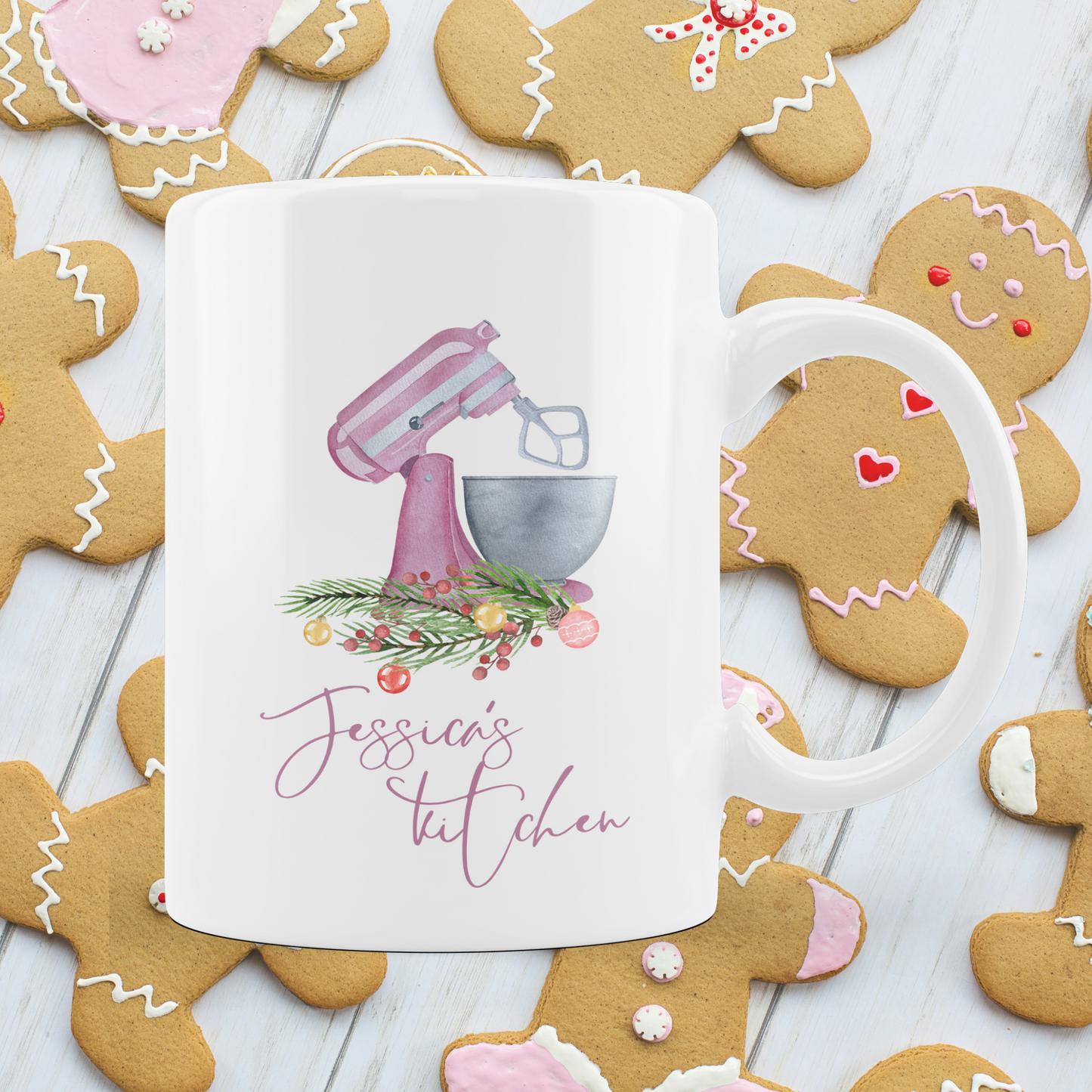 Baker Christmas Mug | Custom