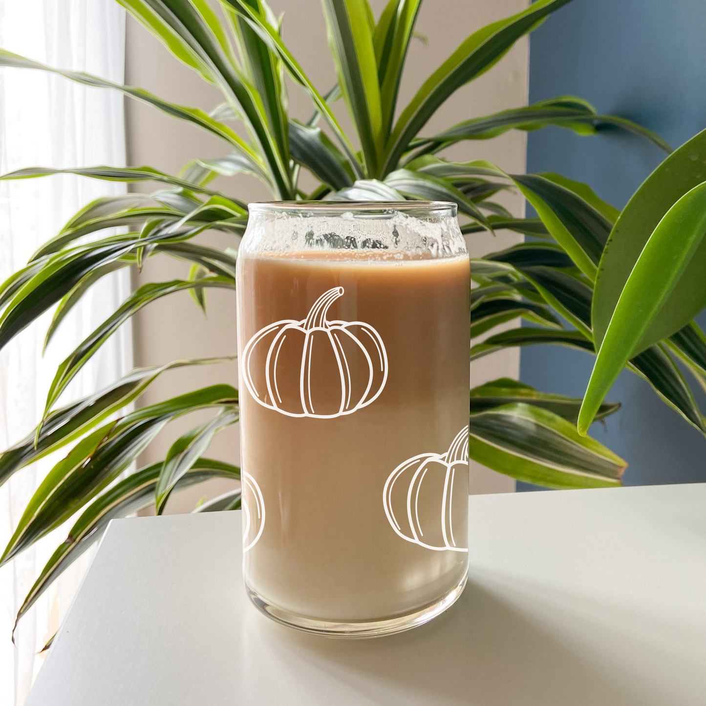 Pumpkin Beer Can Glass | 16oz
