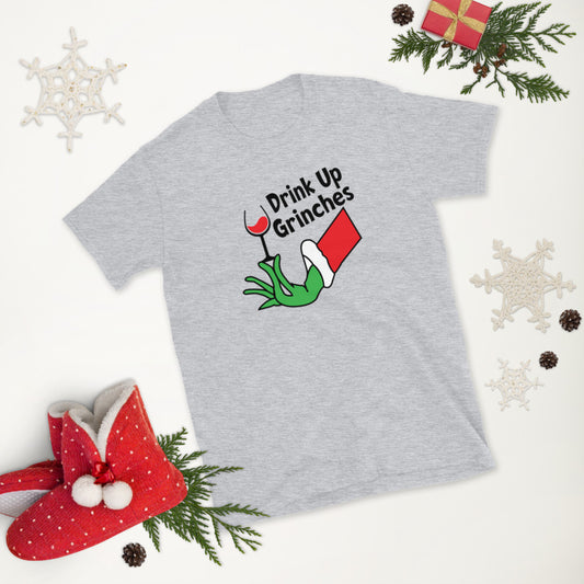 Drink up Grinches Graphic Unisex T-Shirt