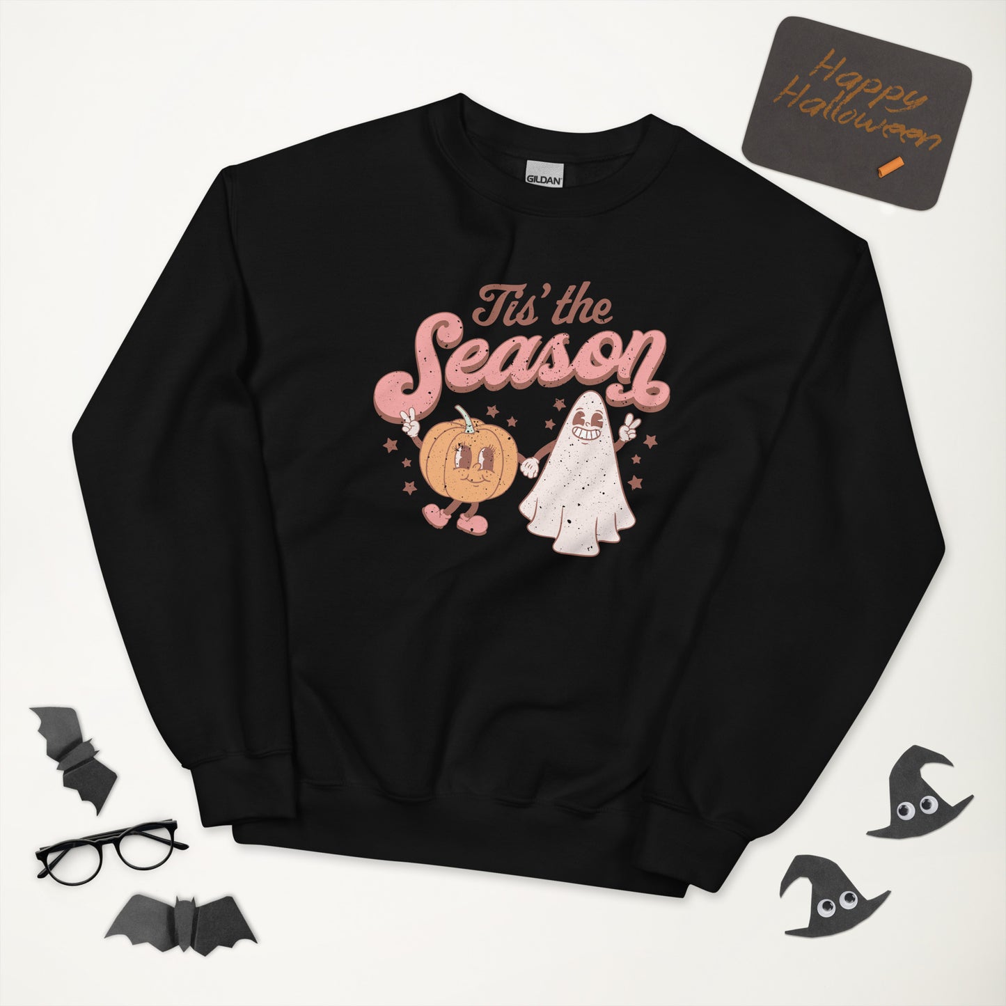 Spooky Besties Unisex Crewneck Sweatshirt