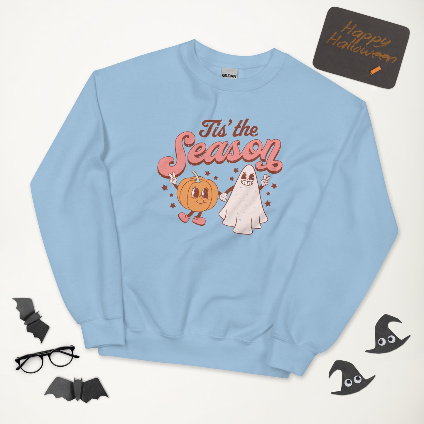 Spooky Besties Unisex Crewneck Sweatshirt